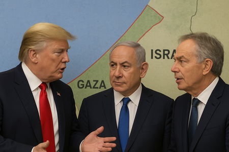 Di Balik Janji Damai Trump: Apakah Gaza Akan Jadi Koloni Baru AS, Inggris, dan Israel?